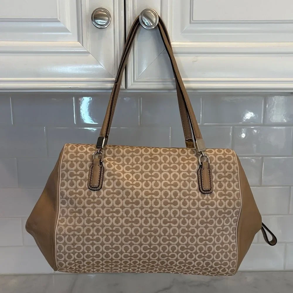 Coach Bag Purse Handbag Kimberly Needlepoint Carry All Crossbody Convert Tote